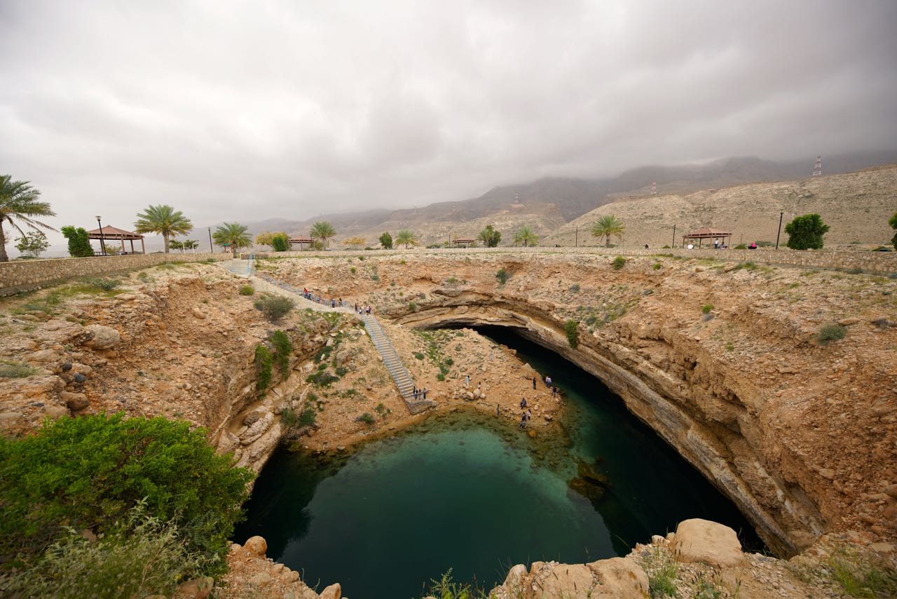 Bamah Sinkhole in Oman