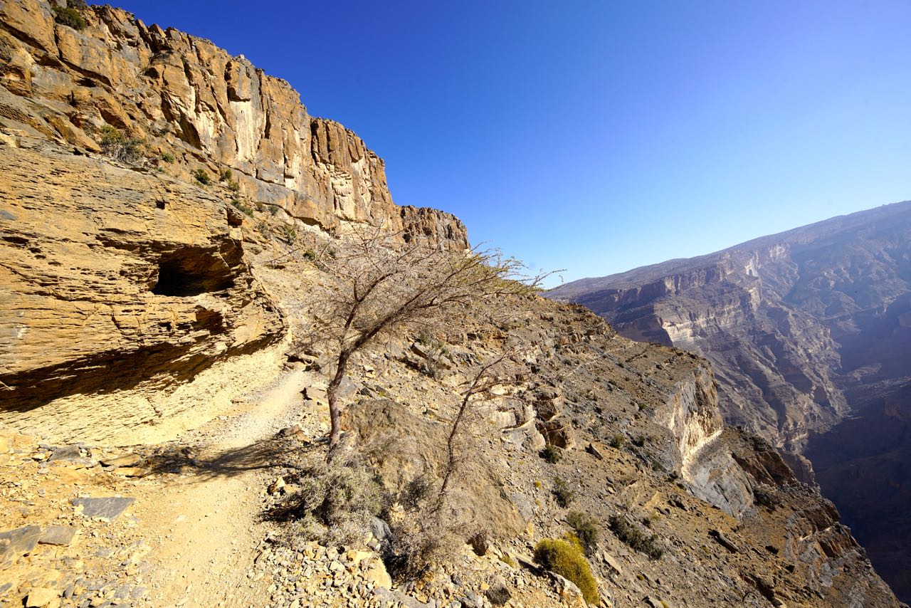 Jebel Shams in Oman