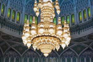 Sultan Qaboos Grand Mosque-chandelier